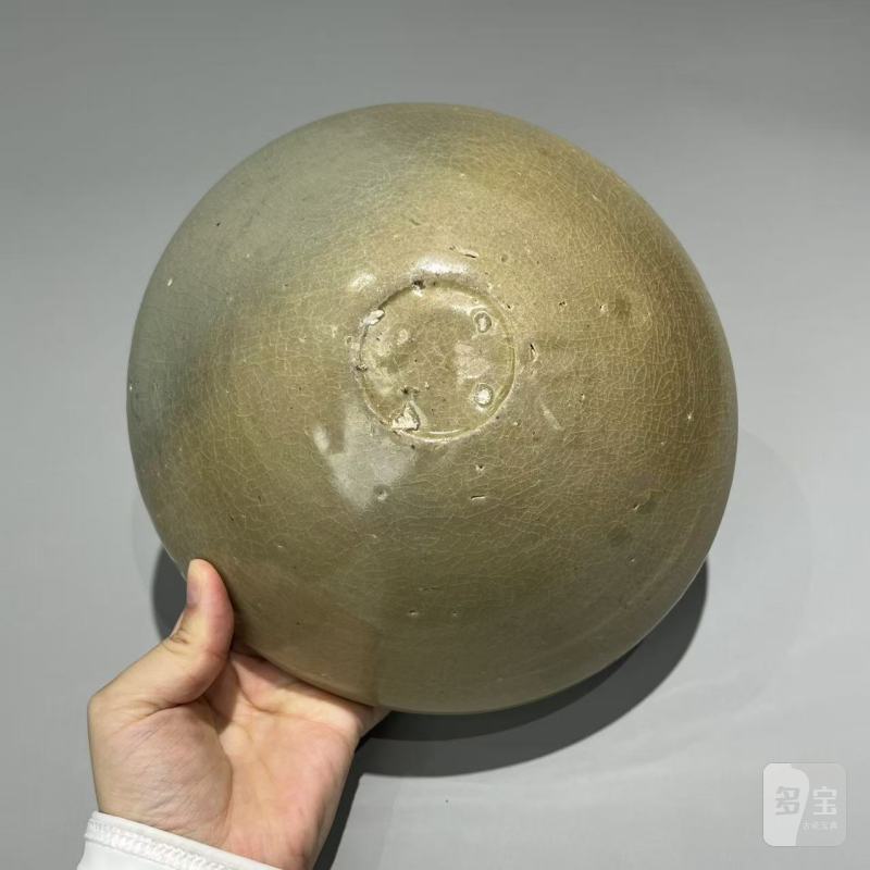 明代 高丽青釉大钵 - 图9